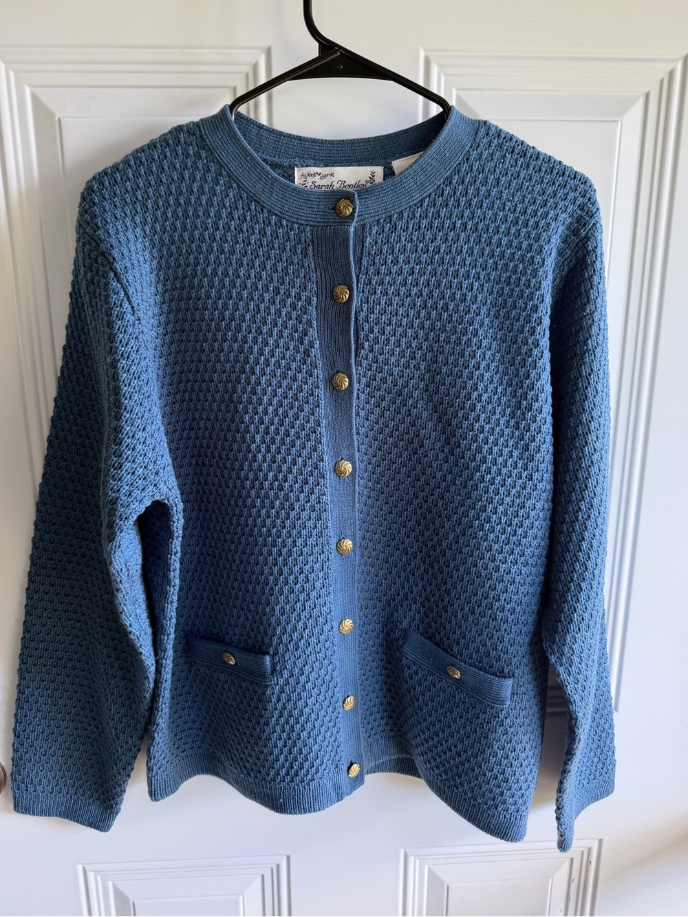 Vintage Sarah Bentley knit cardigan size Meduim